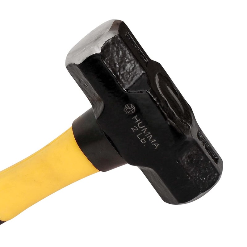 Venom مطرقة ثقيلة بمقبض من الألياف الزجاجية مجموعة من 1 قطعة، 2.0 رطل/680 جرام، مقبض مصمم خصيصًا لتحسين القبضة وتطبيق مقاوم للصدمات - Image 4