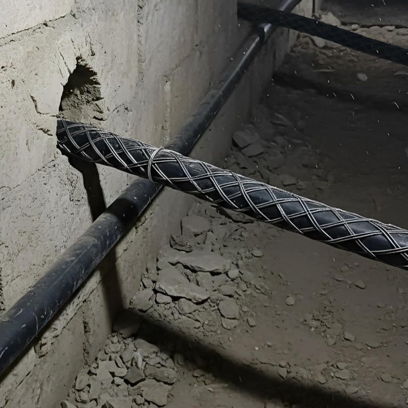 Stainless Steel Wire Pulling Tool Sg-125A, Φ32-37 Cable Grip, 13.8 In (35 Cm) Heavy Duty Pulling Sock With Mesh Design, Stronger Grip For Electrical Wire - Image 3