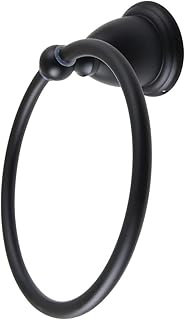 Kingston Brass Kingston Brass BA1754MB Heritage 6-Inch Towel-Ring, Matte Black  - Image 1