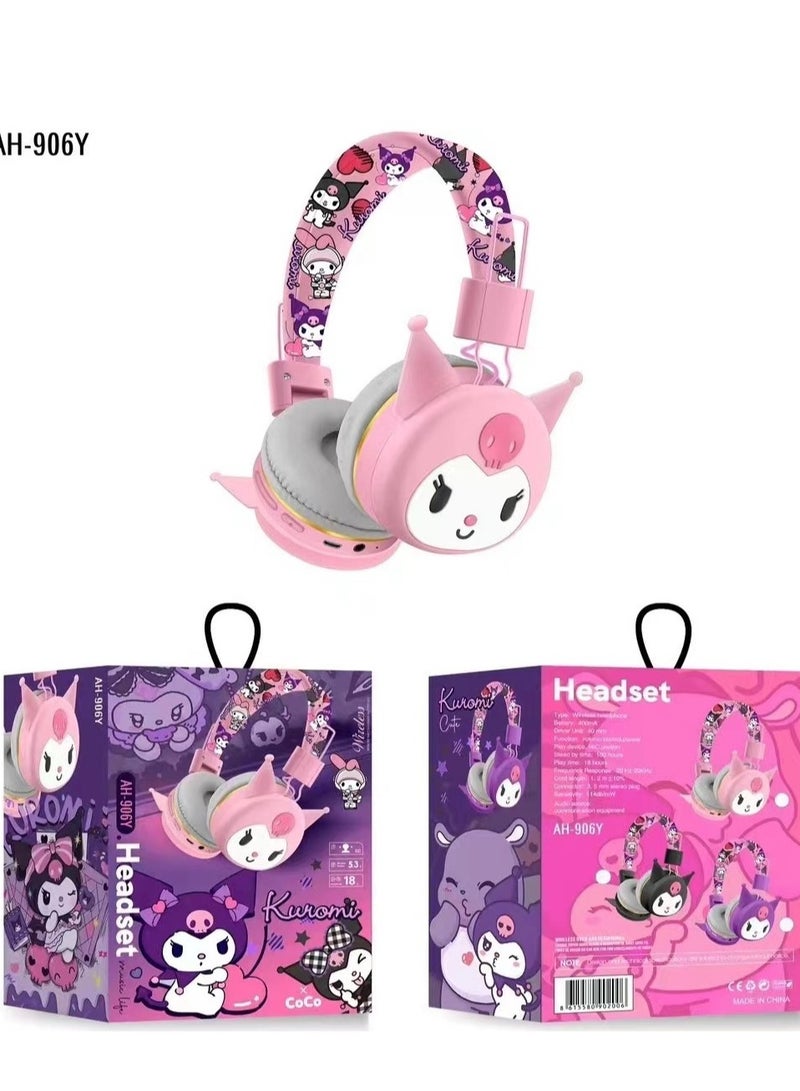 Over-Ear Wireless Bluetooth Headset Gaming Headset Foldable Support Computer Mobile Phone Music Stereo Headset