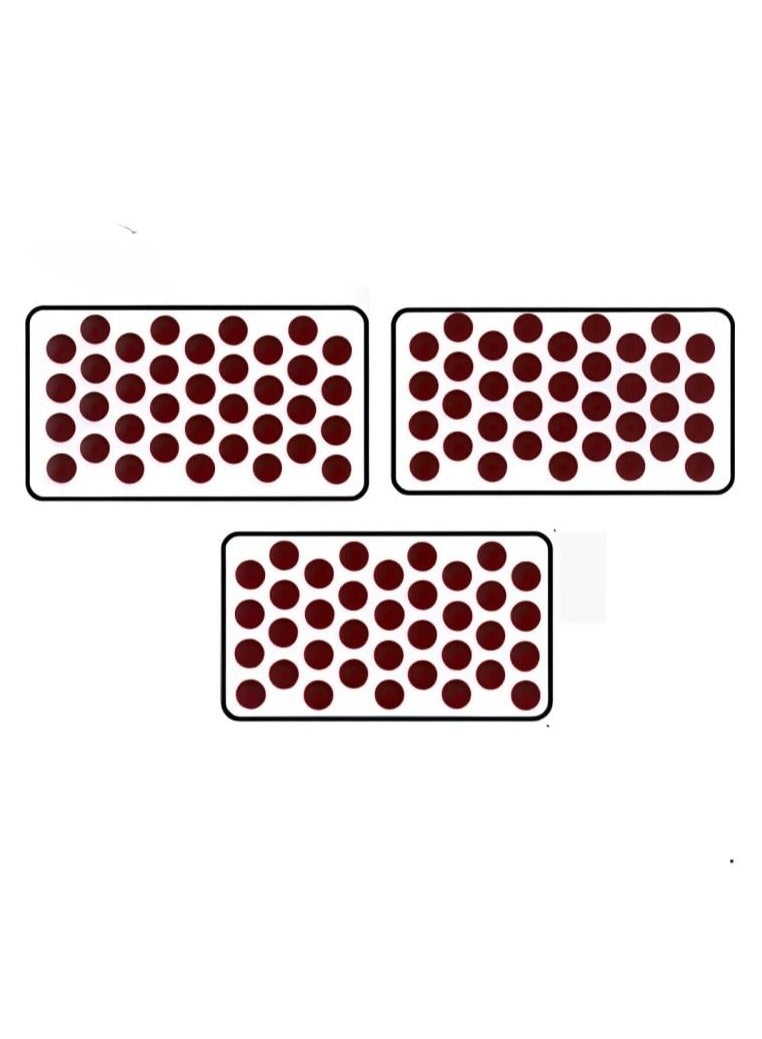 Accessorize Kingdom Premium Bindi Sticker Pack | Reusable, Skin-Friendly Bindis for Women & Girls | Bindi for All Occasions | Pack of 3 - Image 1