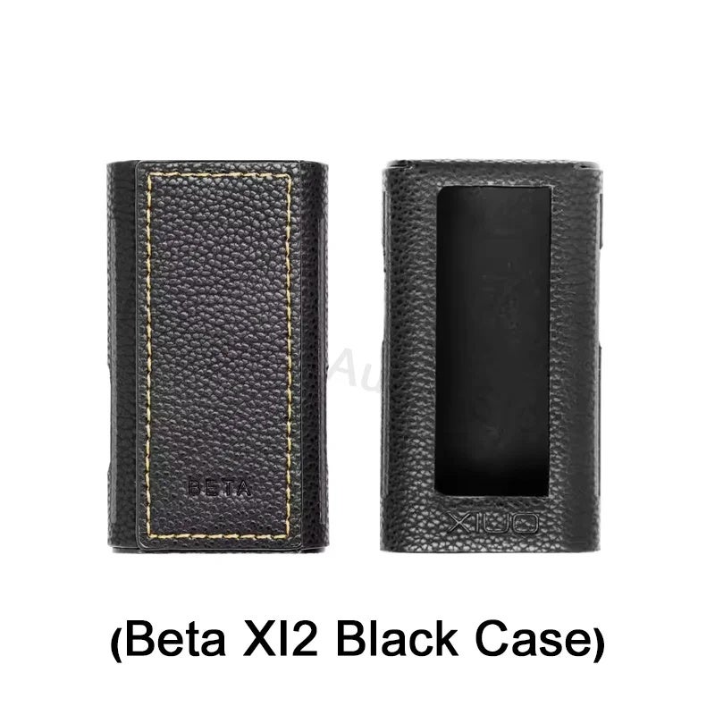 Onix Shanling Onix Leather Case for Beta XI2 Protable USB DAC AMP Decoder Case Beta XI2 Headphone Amplifier Decoder Leather Case, Beta XI2 Black Case - Image 2