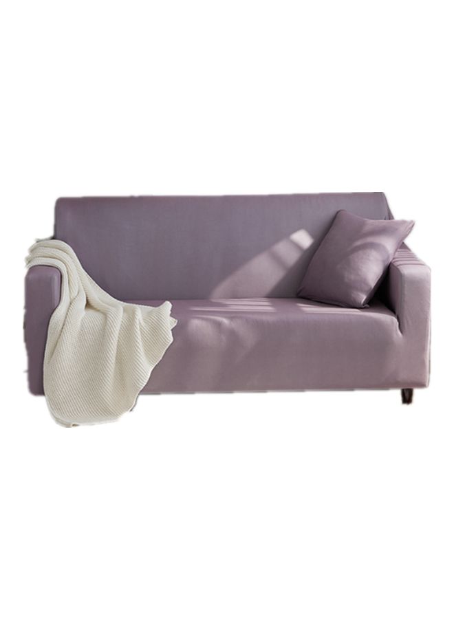 NIBEMINENT 3-Seater Sofa Slipcover Purple - Image 1