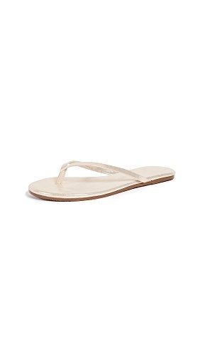 TKEES Women's Glitters Flip Flops, Pink Pearl, 9 Medium US - Image 5