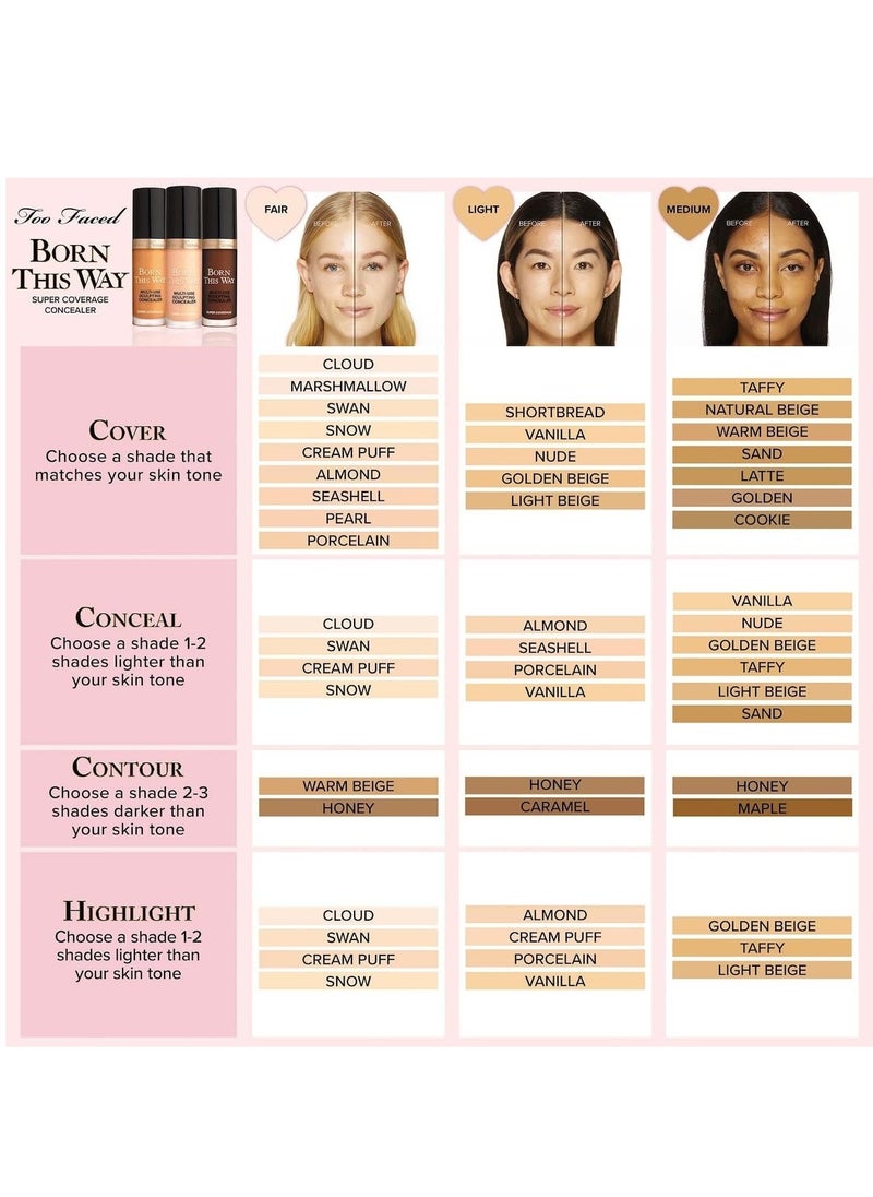 Too FacedCosmetics Too Faced Concealer Vanilla + Too Faced Concealer Warm Sand  - Image 4