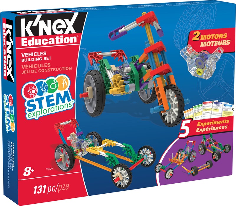 K'NEX مجموعة بناء المركبات من KNEX Education لاستكشاف STEM للأطفال 8 سنوات وما فوق - Image 1