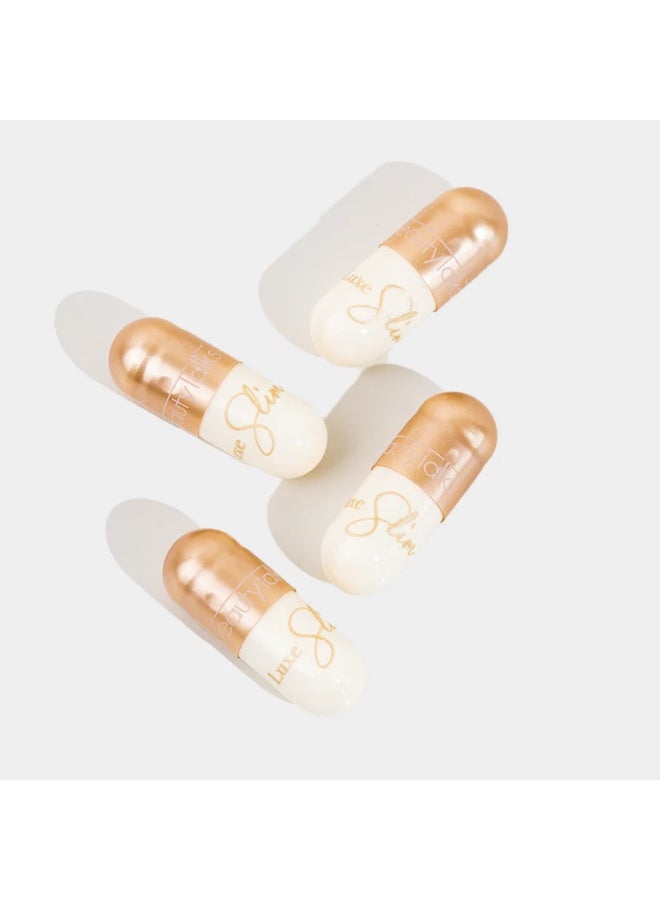 Luxe Slim Beauty Talks Glutathione Chitosan Capsules 60 Capsules 700mg Beauty Supplement - Image 3