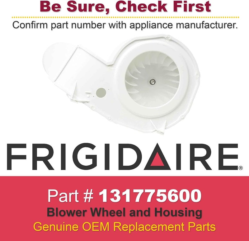 Frigidaire 131775600 Genuine OEM Blower Wheel and Housing Assembly for Dryers - Image 2