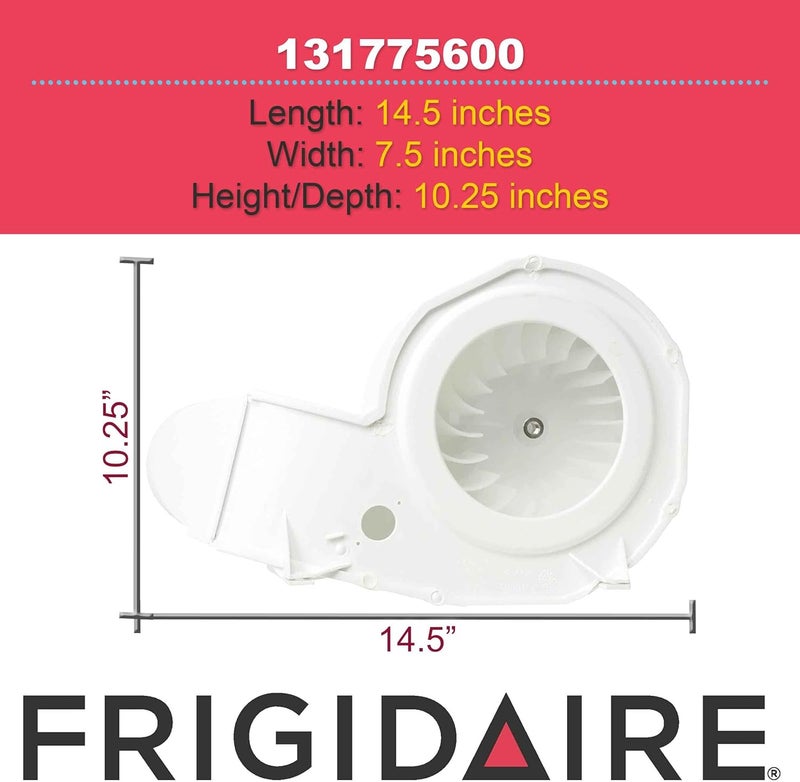 Frigidaire 131775600 Genuine OEM Blower Wheel and Housing Assembly for Dryers - Image 3