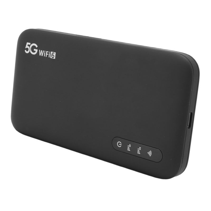 5G Mobile Hotspot: 6100mAh Battery, IP67 Rating, High Speed Low Latency WiFi 6 Router - 16 Devices Support Portable Router for Home Travel Use - Image 2