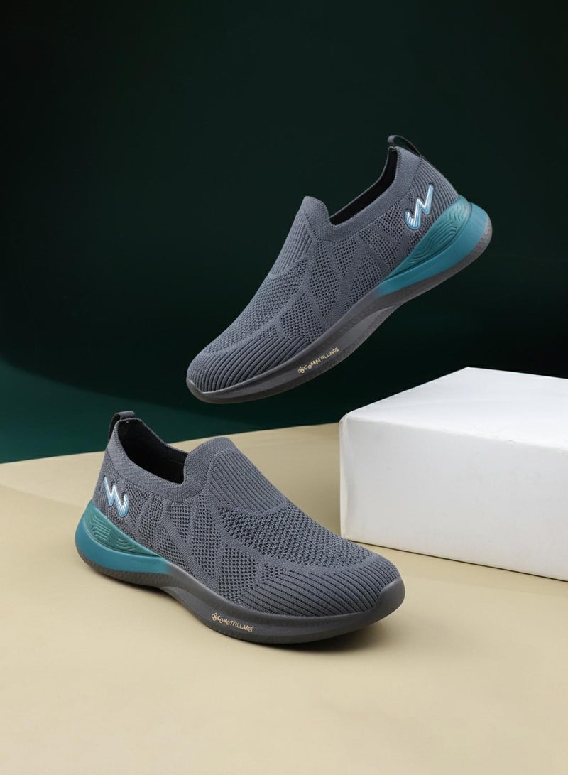 CAMPUS Men's Grey Slip On Shoes - Lightweight Shoes, Timeless for Everyday Walk - Image 1