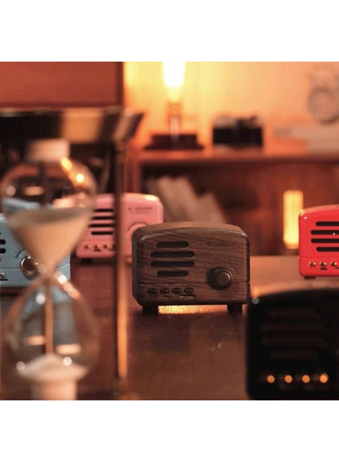 Neutral Bt01 Bluetooth Speaker Retro Audio Nostalgic Mini Cute Girl Heart Card New Accompanying Gift Creative Design - Image 3