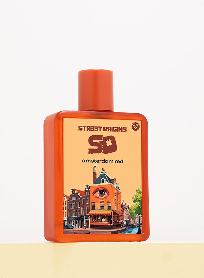 STREET ORIGINS Amsterdam Red (Venus) Eau De Parfum For Her, 75Ml - Image 2