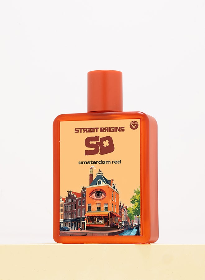 STREET ORIGINS Amsterdam Red (Venus) Eau De Parfum For Her, 75Ml - Image 3