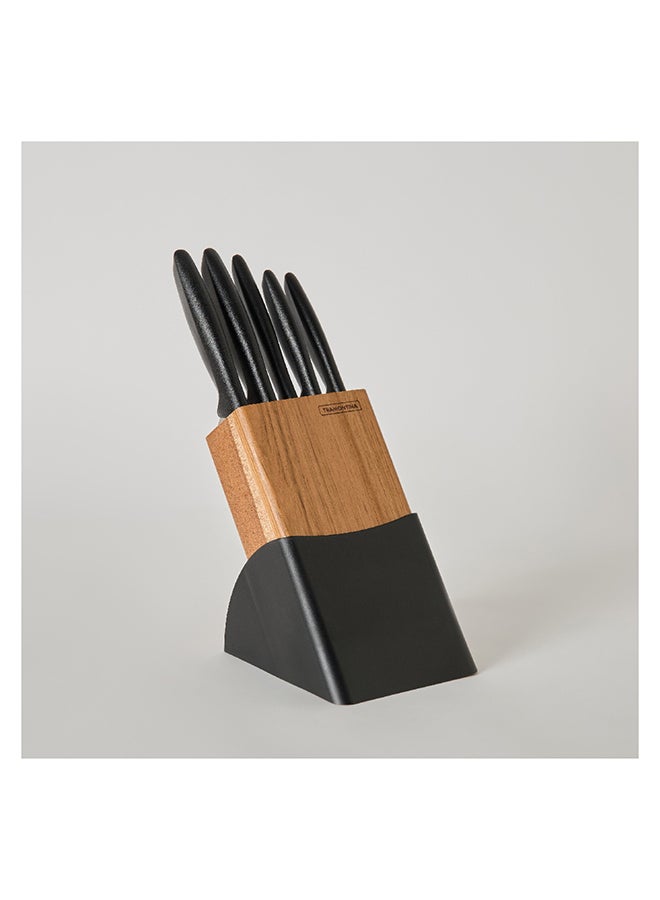 Home Box Tramontina Plenus 6-Piece Knife Block Set 2 x 26.5 x 1 cm - Image 1