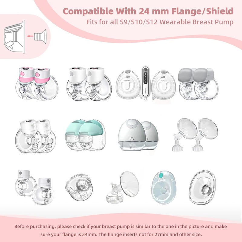LOTBILL Nipple Measurement Tool for Flanges Nipple Ruler for Flange Sizing Silicone  Soft Nipple Sizer for Flanges for New Mothers Easy to Use for Comfortable Pumping - Image 2