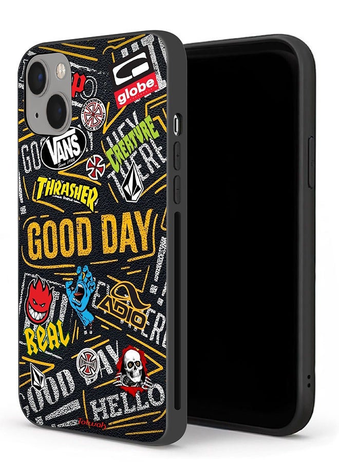 Tolwak Apple iPhone 13 Protective Case Good Day - Image 1