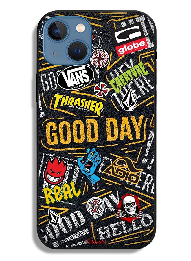 Tolwak Apple iPhone 13 Protective Case Good Day - Image 2