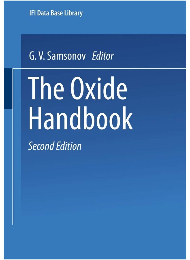 The Oxide Handbook 
