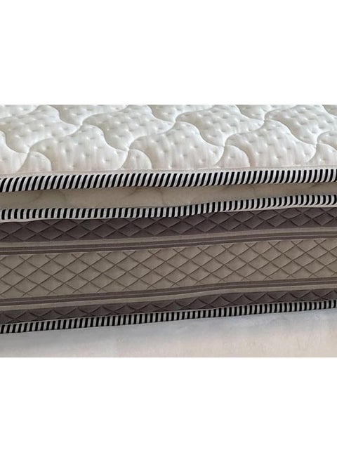 Homegenie Deluxe Mattress - Pillow Top Pocket Spring (With Memory Foam) King Size (180Cm X 200Cm)