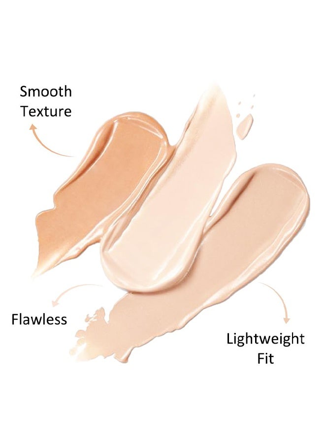 تفِت كريم خافي عيوب متعدد الاستخدامات، لوحة ثلاثية، عالي التصبغ، يغطي بالكامل ومقاوم للتجاعيد لتغطية الهالات السوداء والاحمرار والشوائب - Image 2