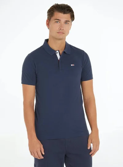 TOMMY HILFIGER Pure Cotton Slim Fit Polo Shirt