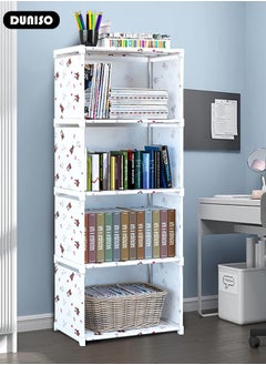DUNISO 4 Cube Storage Organizer,Multi-Function Storage Cabinet,Closet Storage Shelves,DIY Bookshelf,Bookcase & Closet Organizer for Bedroom, Living Room, Office Space Saving & Easy Assembly  - Image 3