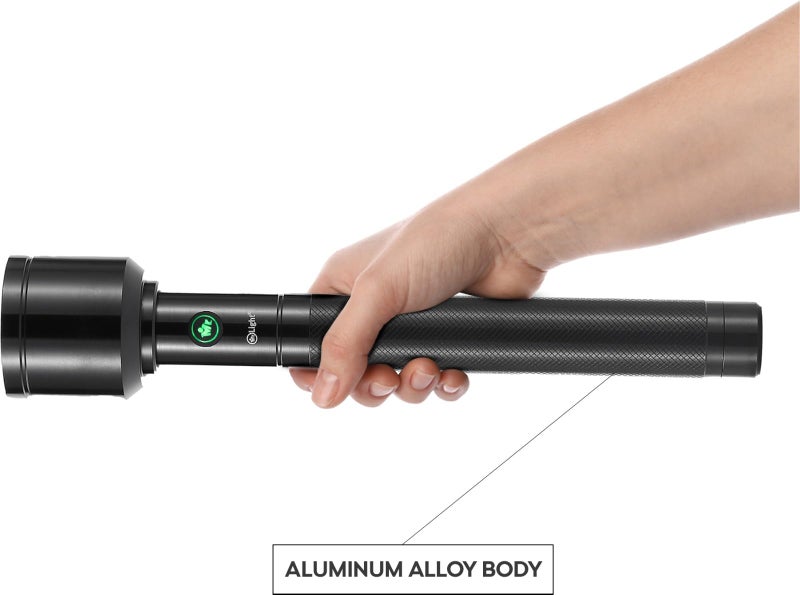 Mr. Light Mr.Light 6000mAh Rechargeable LED Torch Light 450 Lumens, 1800M Long Range High Power Torch with Type-C Fast Charging Aluminium Body for Outdoor, Security & Emergency Use - Image 3