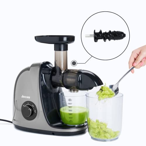 JOCUU ZM1503 Masticating Juicer Attachment Kit with Main Body, Spiral Auger, Filter, Feeding Chut and End Cup Included, Made from Premium BPA Free Materials (Acc 06) - Image 2