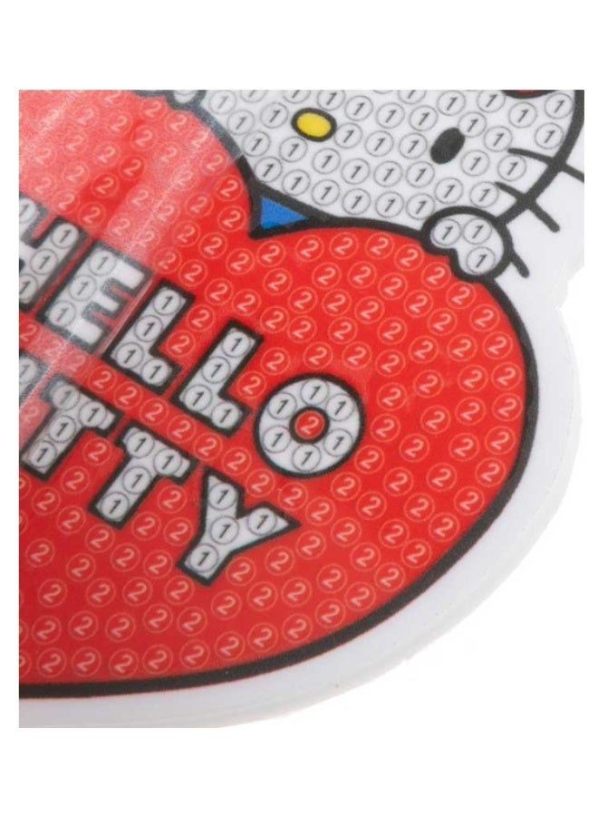 Hello Kitty Crystal Art Bag Charm Kit DIY Craft Set - Image 3