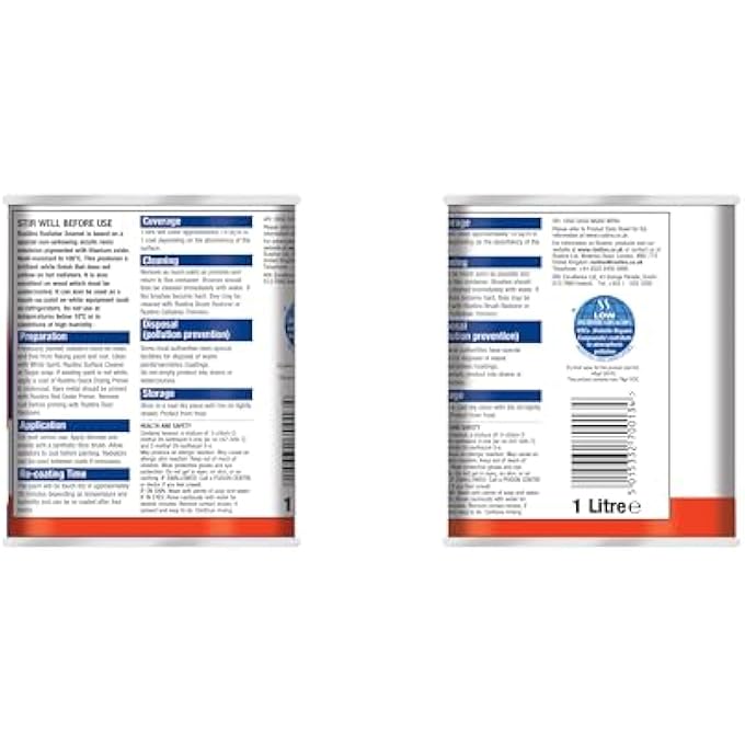 QUICK DRYING RADIATOR ENAMEL SATIN 1L - Image 2