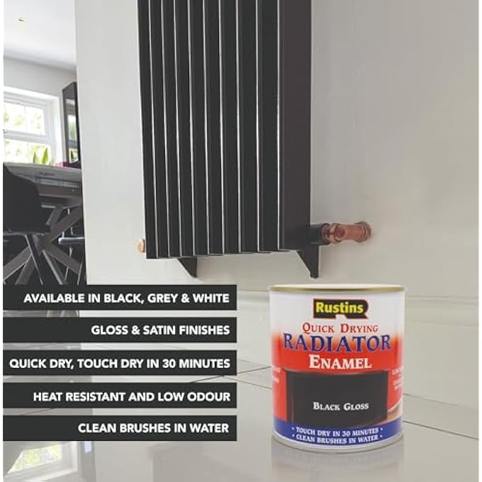 QUICK DRYING RADIATOR ENAMEL SATIN 1L - Image 3