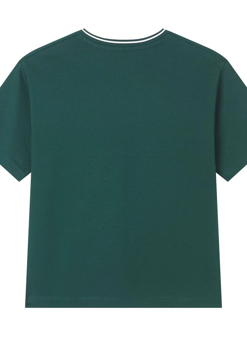 Giordano  Kids Minions World Cup Green Print Tee  | Best Price UAE