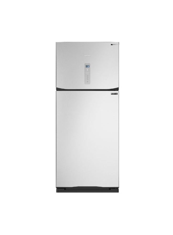 Tornado ثلاجة انفرتر ديجيتال نوفروست 450 لتر سيلفر RF-580ATV-SL