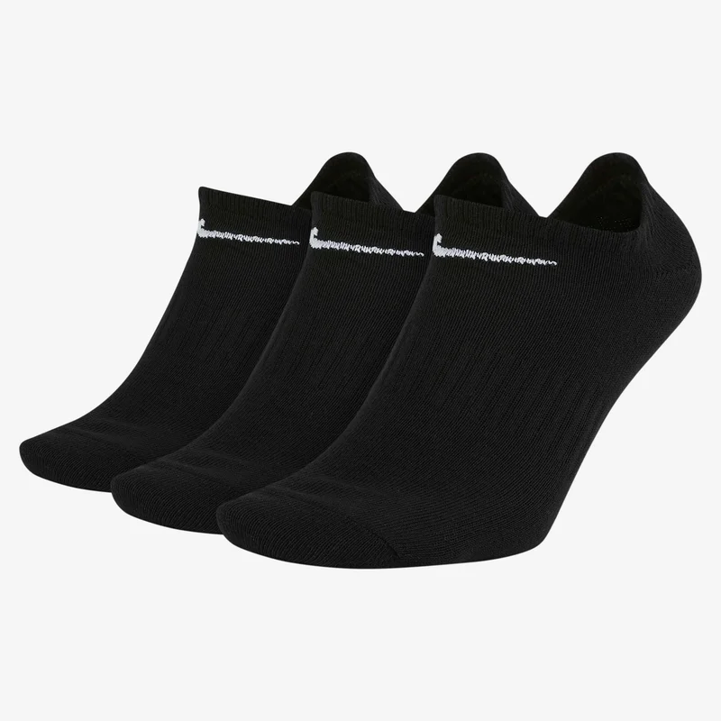 Nike Everyday No-Show Training Socks (3 Pack)