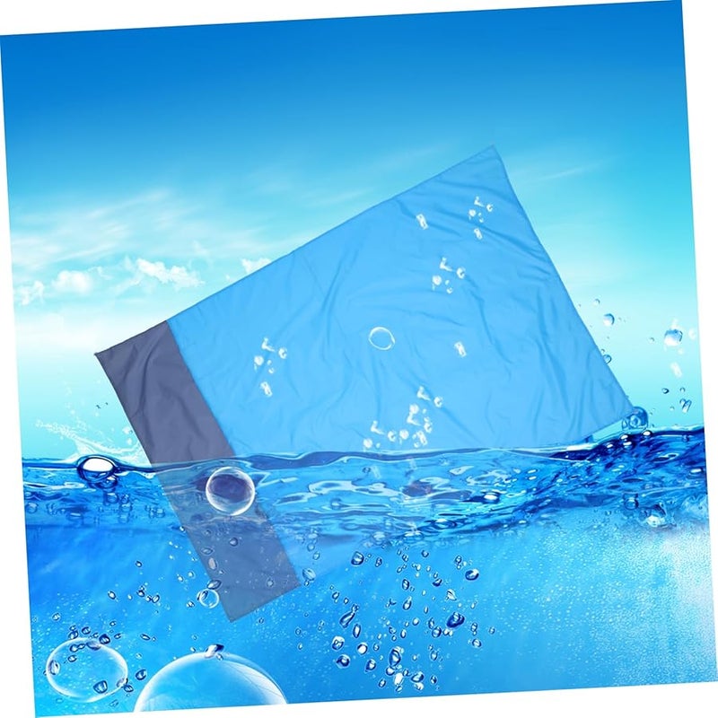 Picnic Blanket Mat 200X210CM Portable Outdoor Cushion with Pegs for Beach Camping Hiking - Image 3