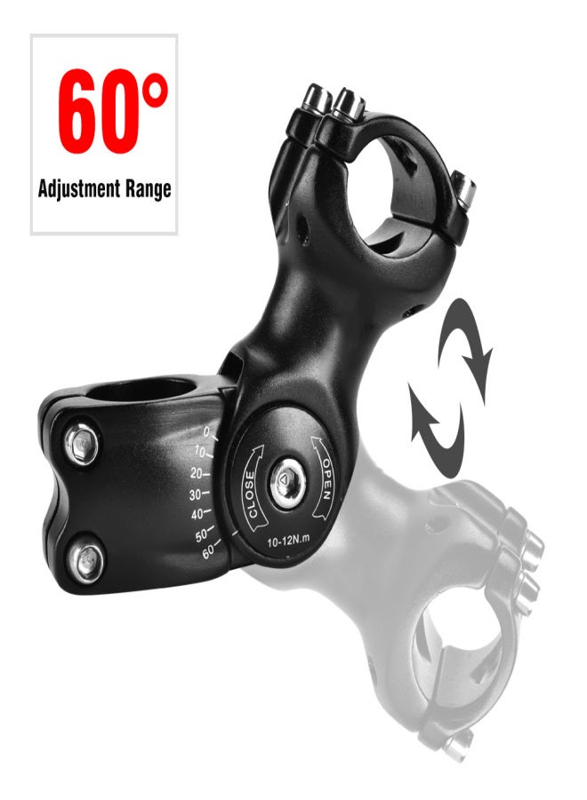 Wake Bikes Handlebar Stem Cycling Accessories for Mountain Bike Road Bicycle Black - Image 3