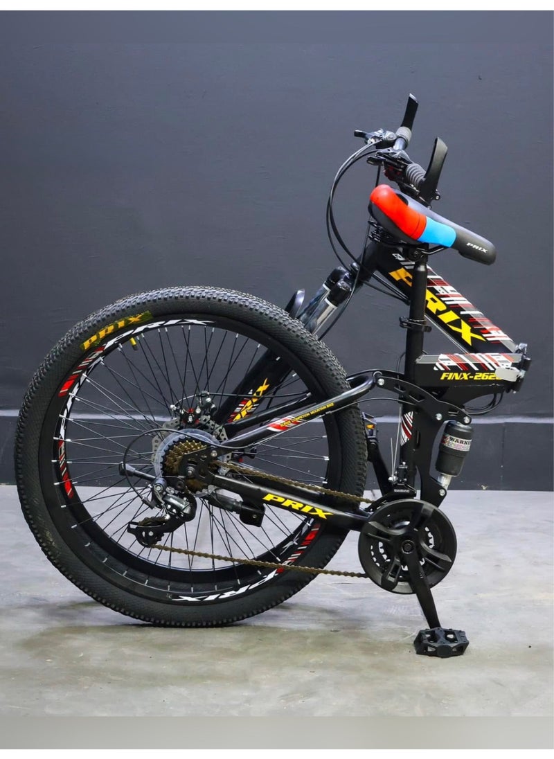Prix - prix mountain bike folding s , 21 Speeds, 26 inches - Image 1