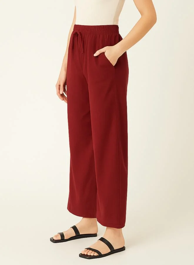 PAUSE Pause Women Maroon Relaxed Fit Joggers