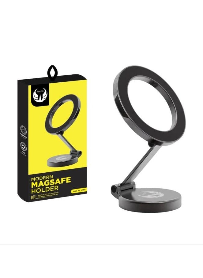 يوفو - حامل MagSafe متعدد الوظائف طراز Y4837 - دوران 360 درجة، حامل محمول لأجهزة iPhone والأجهزة الذكية - Image 1