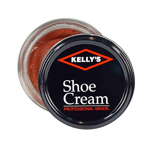 KELLYS Kelly's Cognac Shoe Polish 1.5 oz - Professional Leather Shoe Cream - Image 2