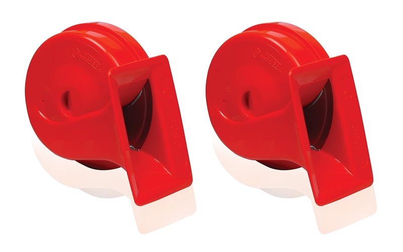 Bosch_Scarlet_Horn_Red_Colour_12 V_Set of 2_ For Car, LCV,3-Wheeler,Bike - Image 1