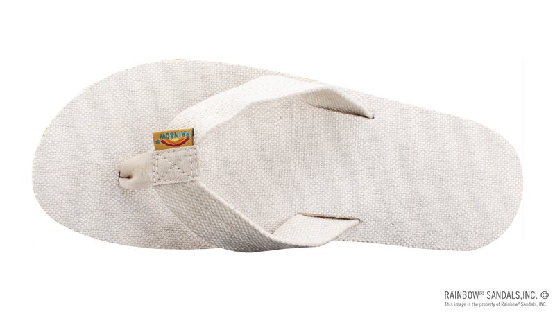 Rainbow Sandals Men's Hemp Single Layer Natural Size X-Large (11-12) - Image 3