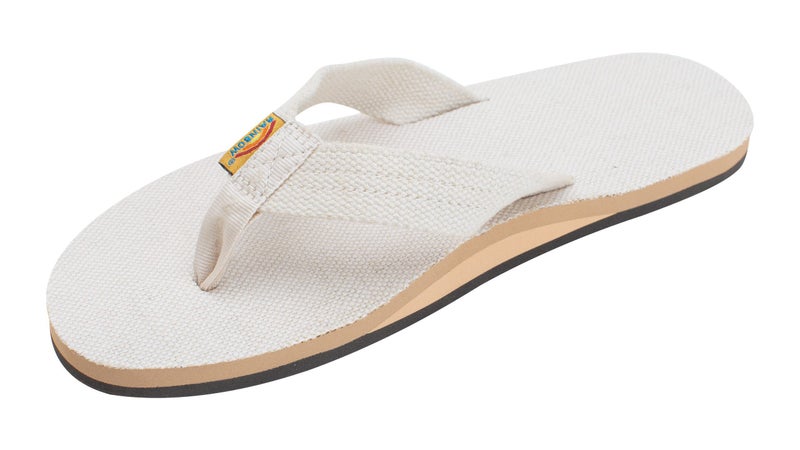 Rainbow Sandals Men's Hemp Single Layer Natural Size X-Large (11-12) - Image 1
