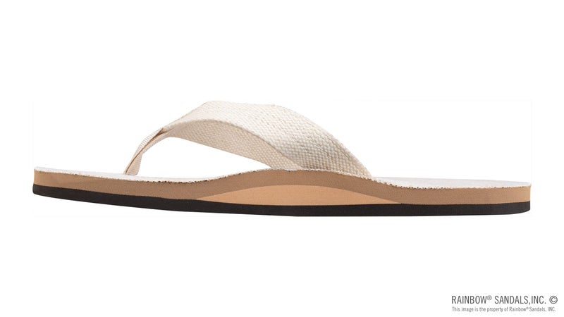Rainbow Sandals Men's Hemp Single Layer Natural Size X-Large (11-12) - Image 2