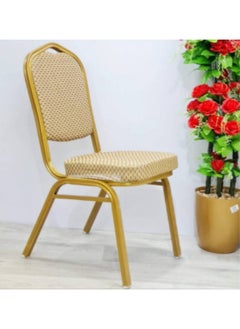 SMART HOME Dining chairs set of 3 chairs, single chair made of sturdy steel for dining room/kitchen  - Image 4