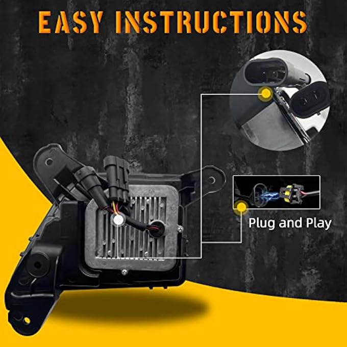 بوكسلايت مصابيح ضباب LED مع مصابيح DRL متوافقة مع شيفروليه سيلفرادو 1500 و2500Hd و3500Hd موديلات 2020 و2019 و2021 و2022 و2023، مصابيح ضباب أمامية للقيادة مع مفتاح ومجموعة أسلاك - Image 3