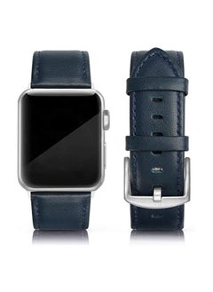 Leather Band Compatible for Apple Watch 42mm for iWatch Series 5