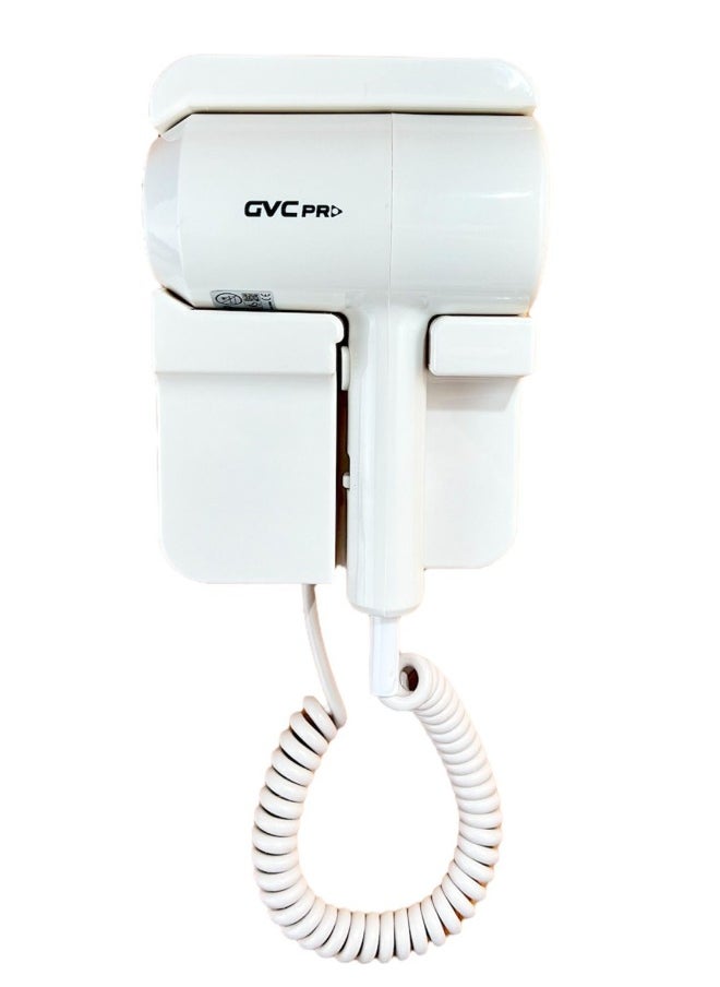 gvc pro Wall Mounted Electrical Hair Dryer For Hotels and Bathrooms , 1200 watts - GVCHD-385  - Image 3