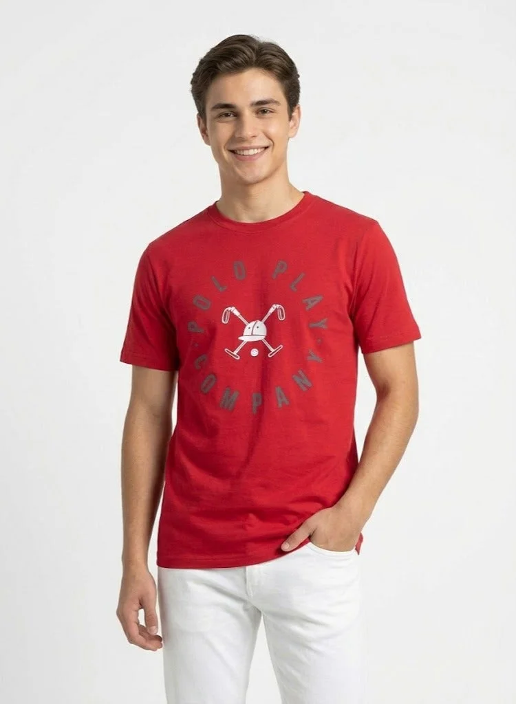 بولو بلاي  Men’s Graphic T-Shirt-2 pack